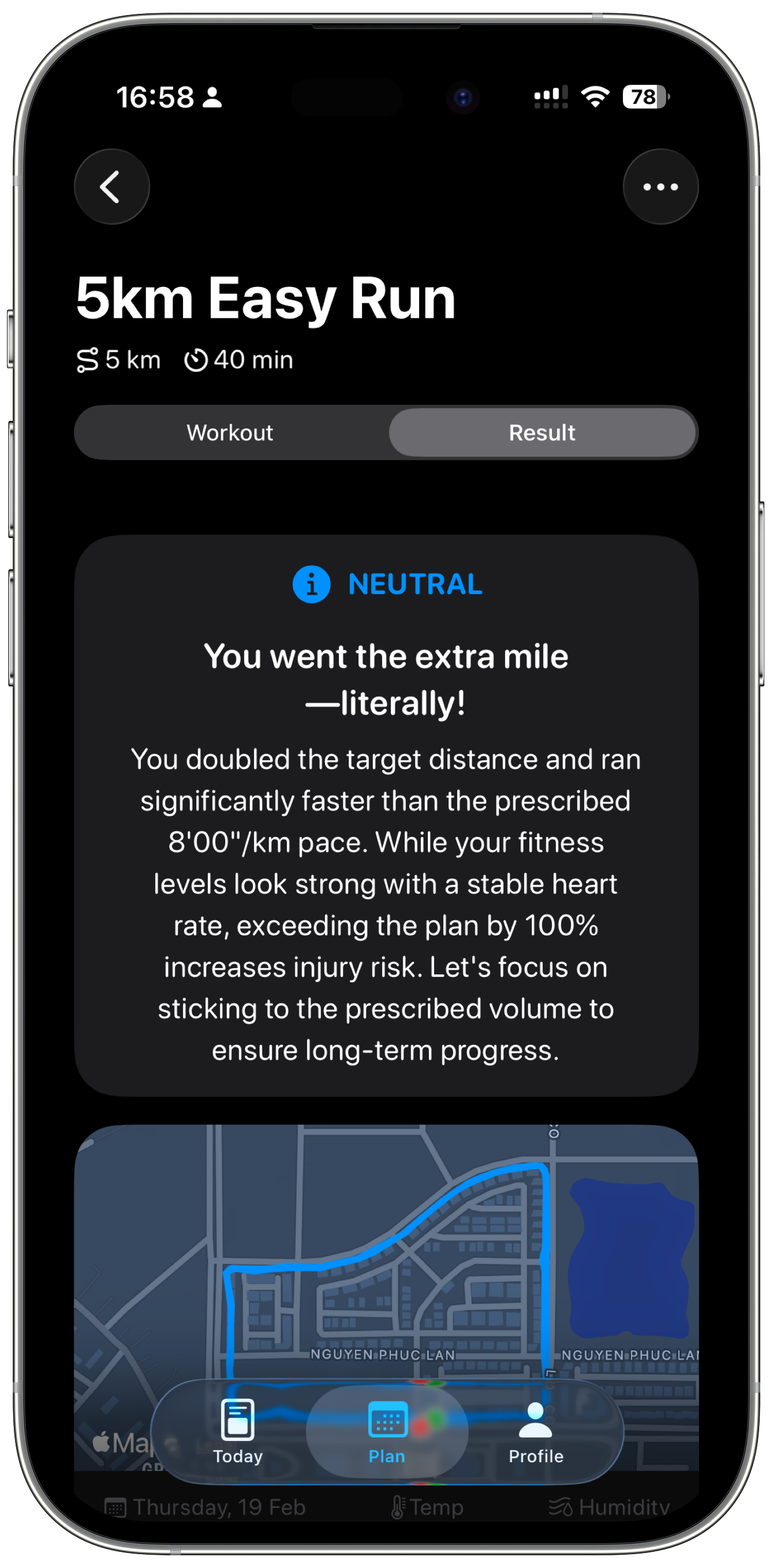 Iterun app screenshot 4